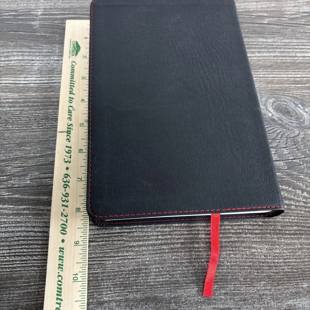Holy Bible CSB Christian Standard Black Faux Leather UltraThin Reference Holman